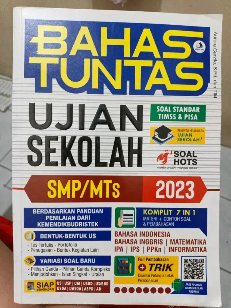 BAHAS TUNTAS Buku Ujian Sekolah SMP/MTs