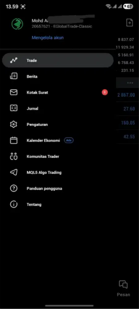 Joki Trading XAUUSD/Titip Dana Trading