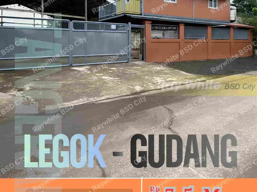 Gudang Bagus di Legok Tangerang bisa Multi Fungsi