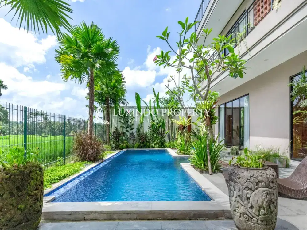 DISEWAKAN VILLA DENGAN 3 KAMAR TIDUR DI PAYANGAN