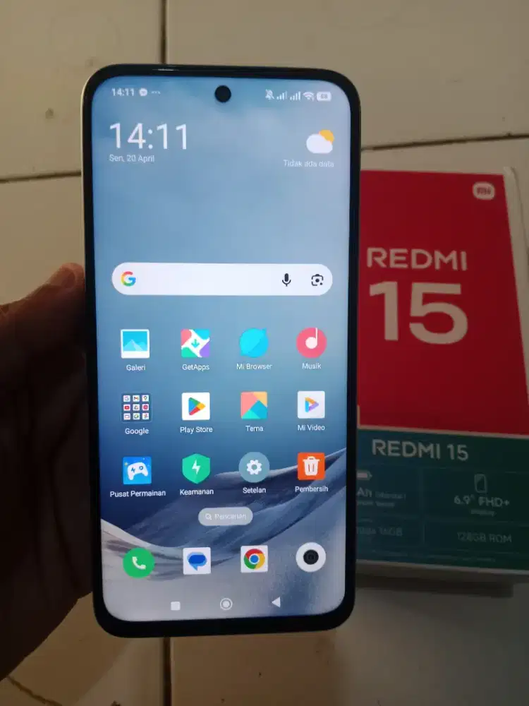 Xiaomi Redmi 15 NFC nominus mulus ram 8/128 snapdragon batre 7000 mah