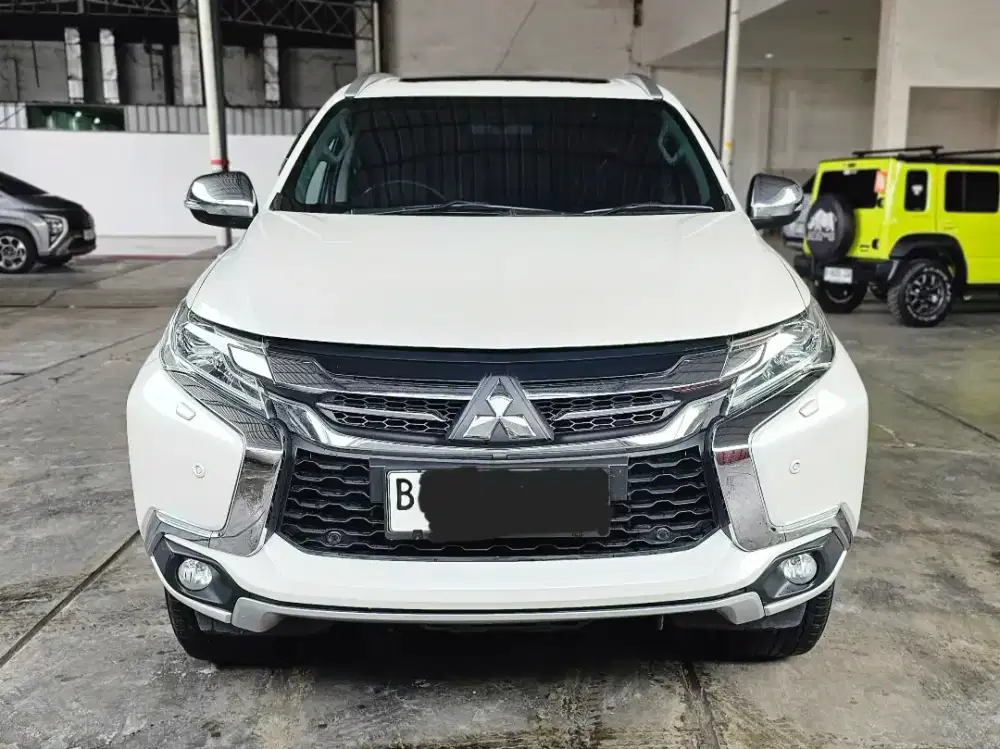 Baru 70rb Km Mitsubishi Pajero Dakar AT Matic 2019 Putih Pajak Panjang