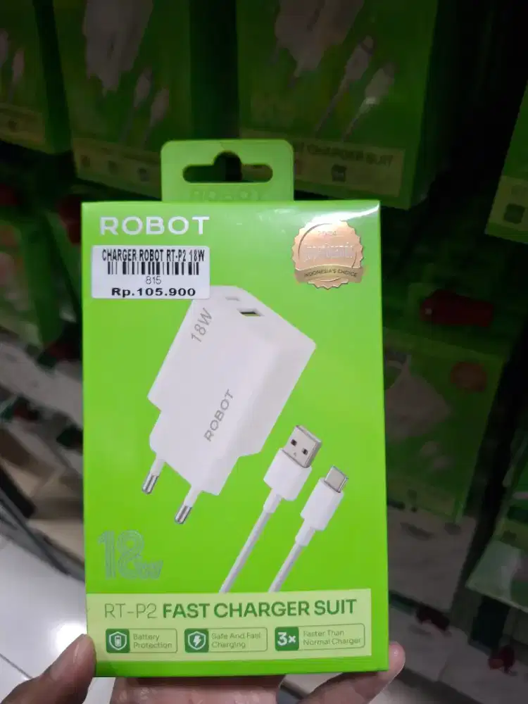 ATLANTIS DAHSYAT CHARGER ROBOT RT-P2 18 W