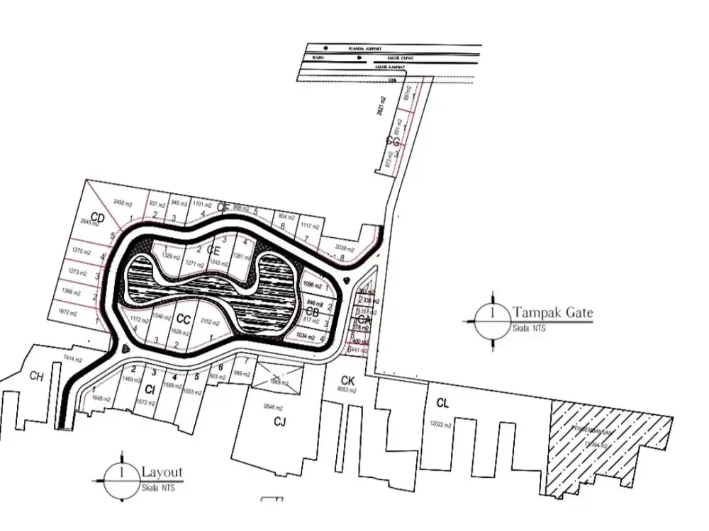Disewakan Kavlingan Kompleks Juanda Harapan Permai