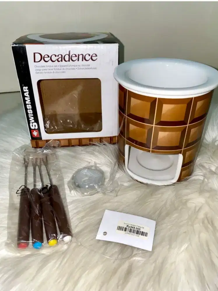 Swissmar Decadence Chocolate Foundue  Set ( Like New)