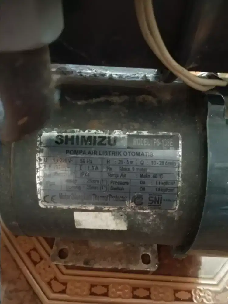 Pompa air otomatis shimizu ps 135 e