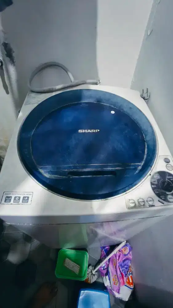 Mesin cuci Sharp 8 kg tabung atas