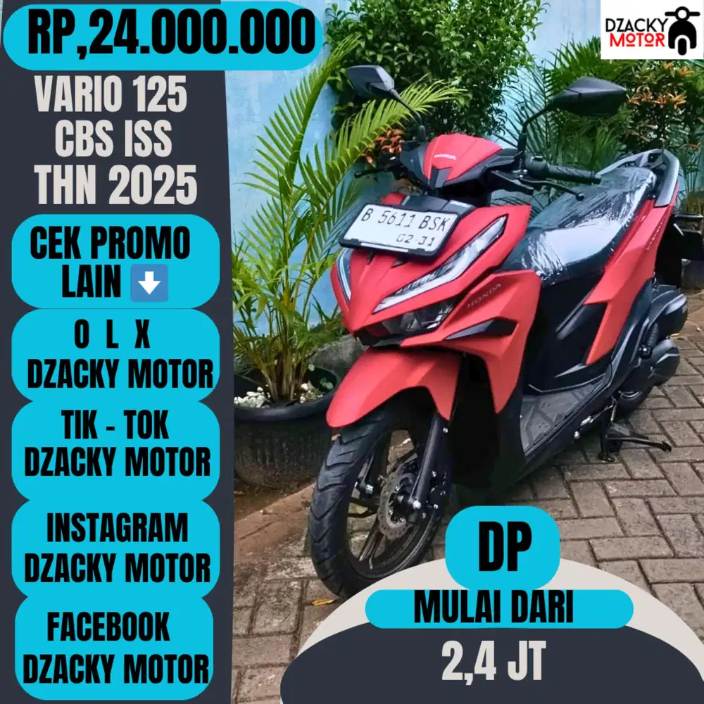 VARIO 125 CBS ISS THN 2025 SECOND LIKE NEW