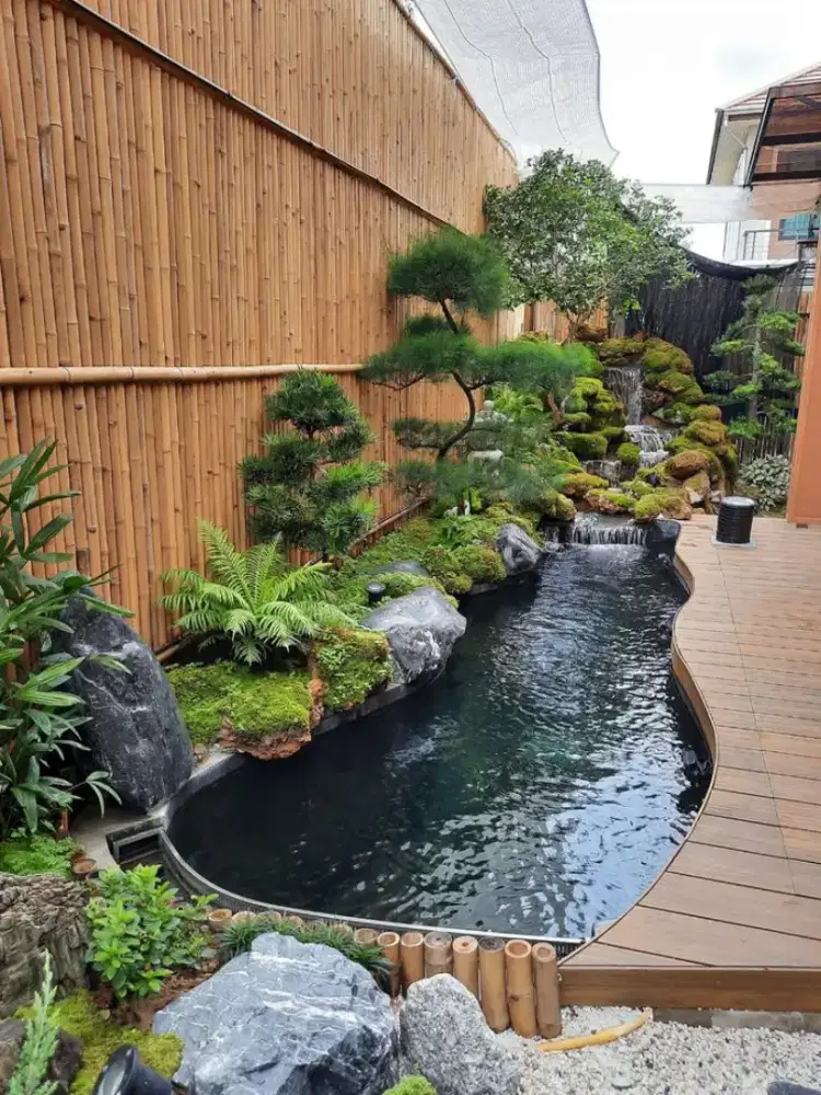 Jasa pembuatan kolam minimalis kolam relif kolam air terjun dll #9