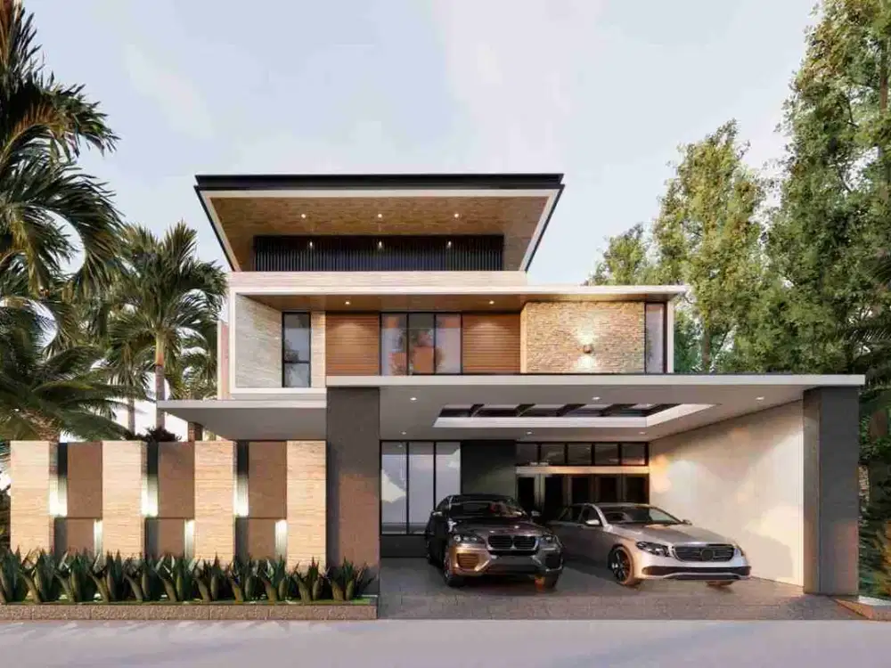 Rumah Mewah Brand New Modern Desain Di Radio Dalam