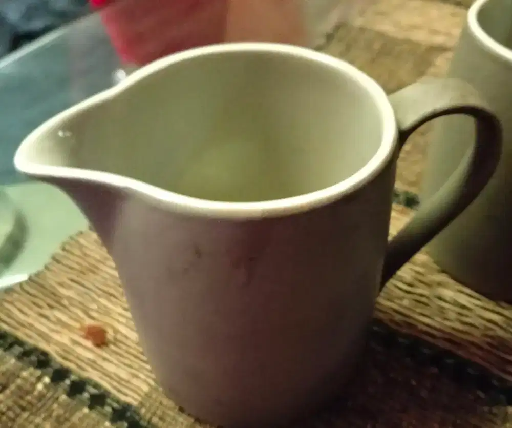 glassware 
John Lewis
bisa untuk 
menyajikan susu/gula
export