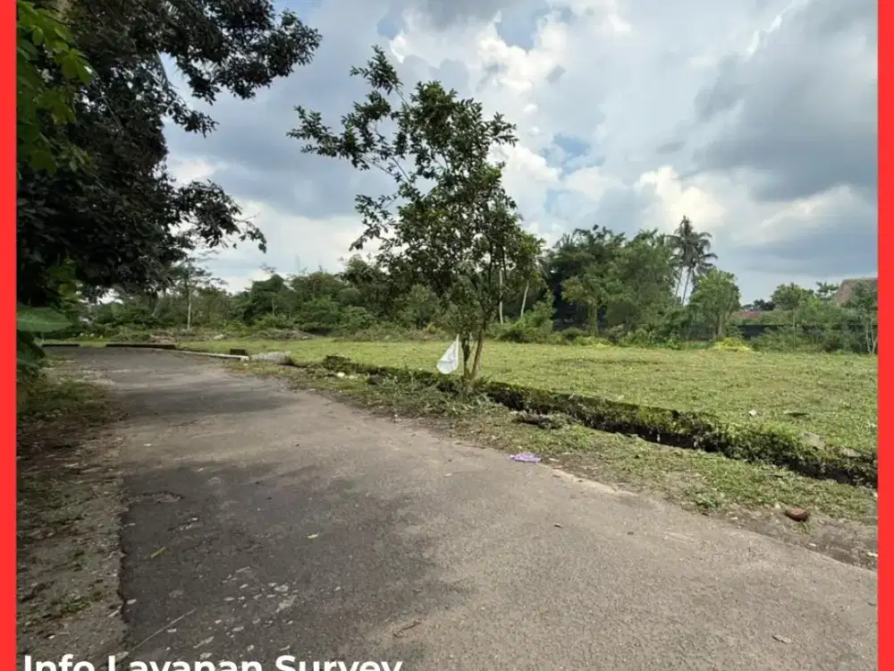 Tanah Sleman Murah Barat Jl Palagan Yogyakarta SHMP