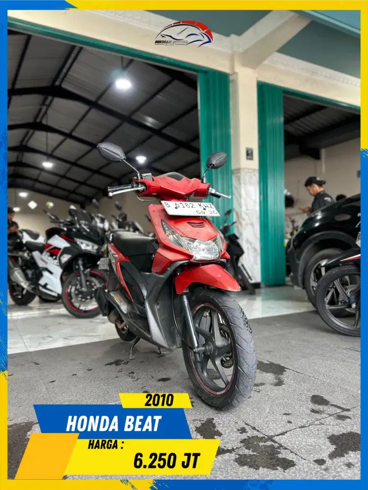 HONDA BEAT 2010 PLAT B READY MASZEHH HIKMAH MOTOR KEPUH MALANG