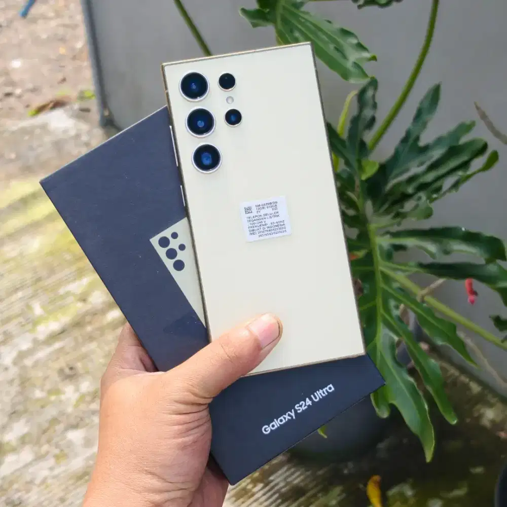 Samsung S24 Ultra 512GB Seperti Baru Resmi Indonesia