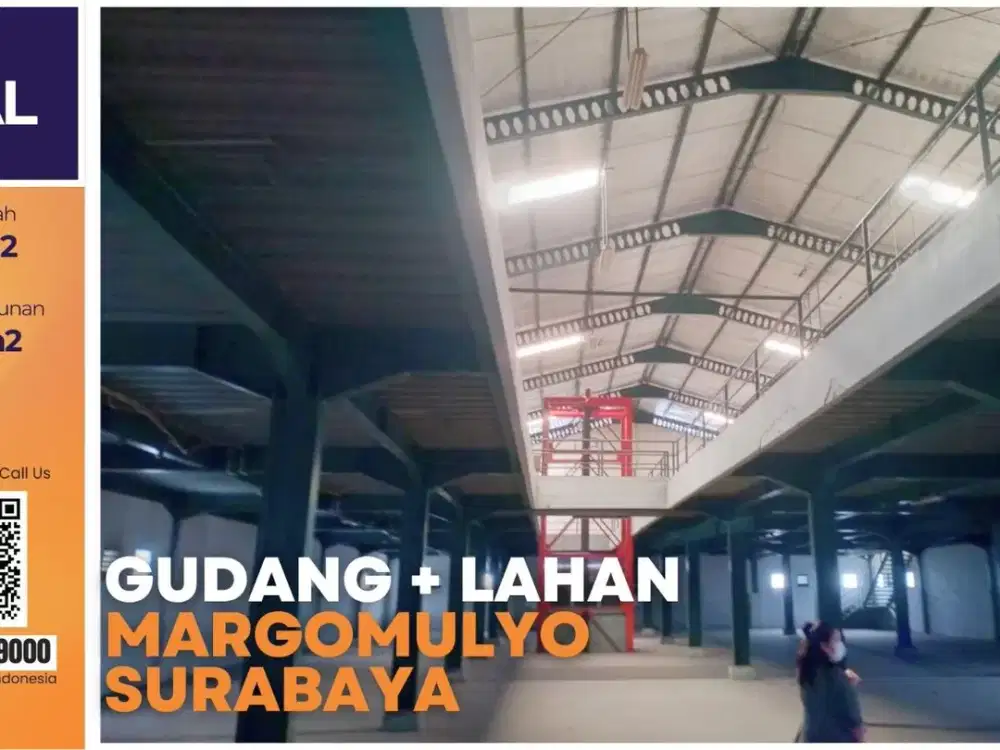 Gudang Dijual Rungkut Industri 10.000 m² – Cocok Pabrik & Logistik