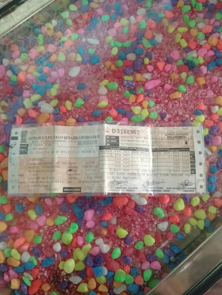 Toyota Avanza 2015 Bensin