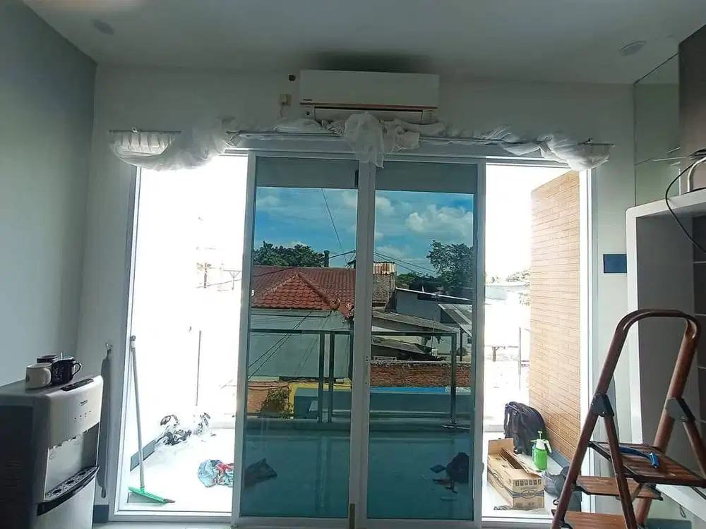 Plafon - Partisi Gypsum + Alumunium + Kaca + Cat + PVC  WPC ACP PVC