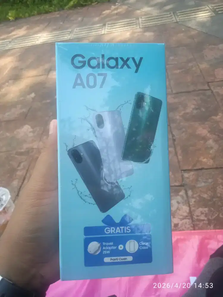 SAMSUNG A07 RAM 4+4  64GB