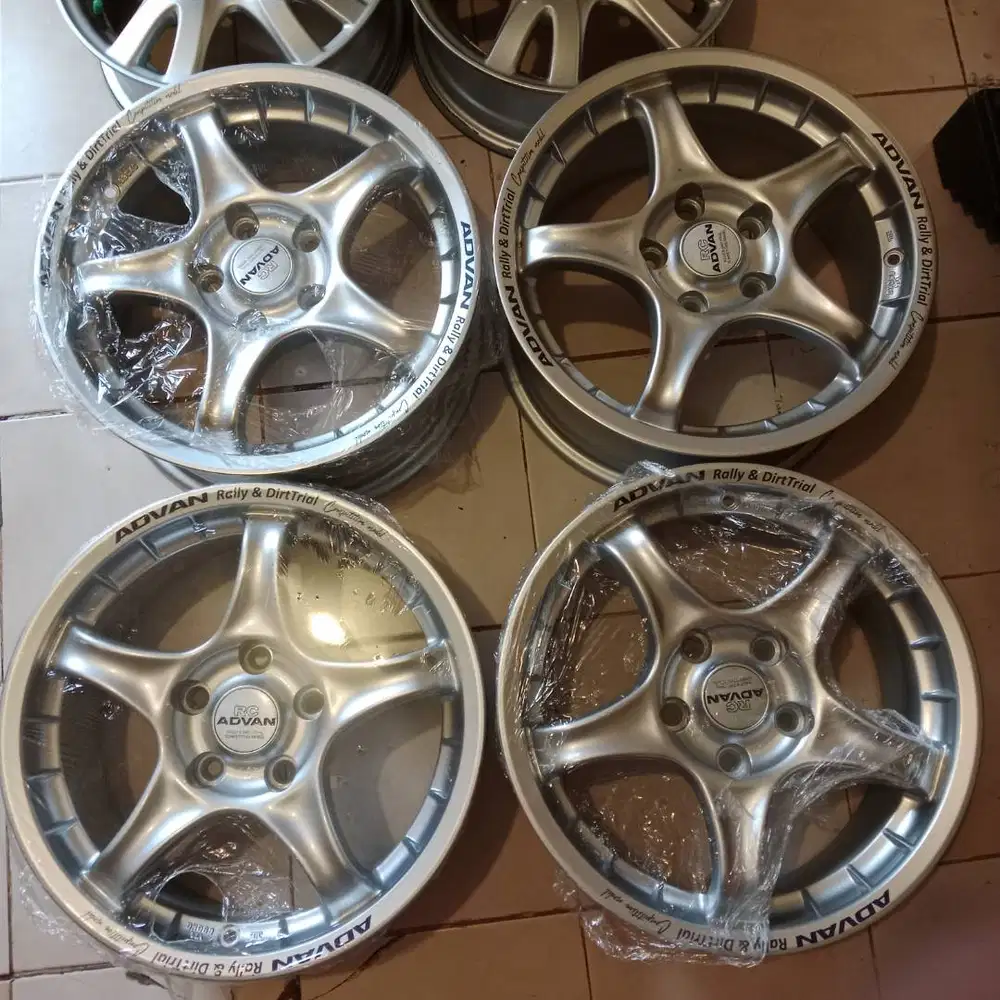 FS Velg Advan RC Rally & Dirt Competition Ori JAPAN R16 PCD 5x114