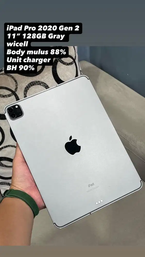 iPad Pro 2020 Gen 2 11” 128GB Gray wifi Cell