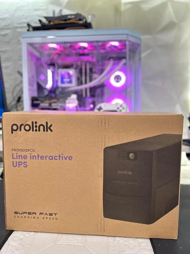 Prolink UPS1501SFCU 1500VA Harga 1,950 jt free ongkir grnsi 3 thn