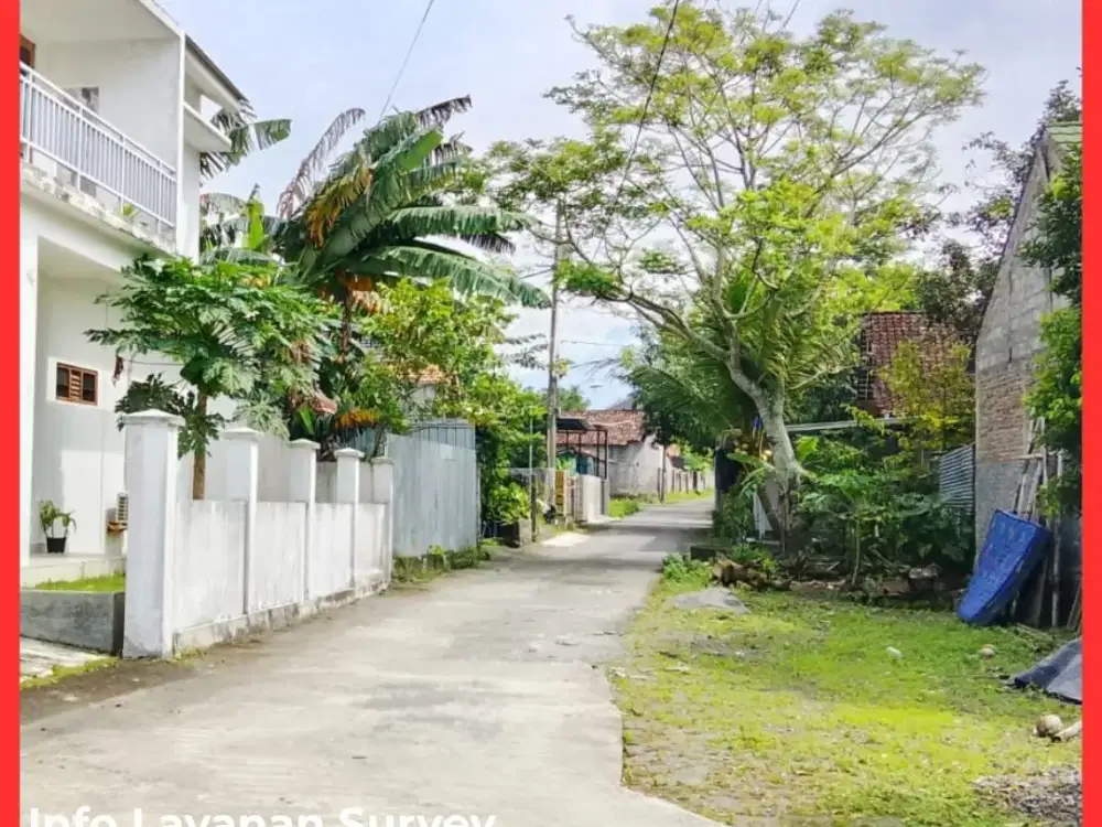 Tanah Jogja Utara Pasar Rejodani 800 Meter SDN Ngaglik