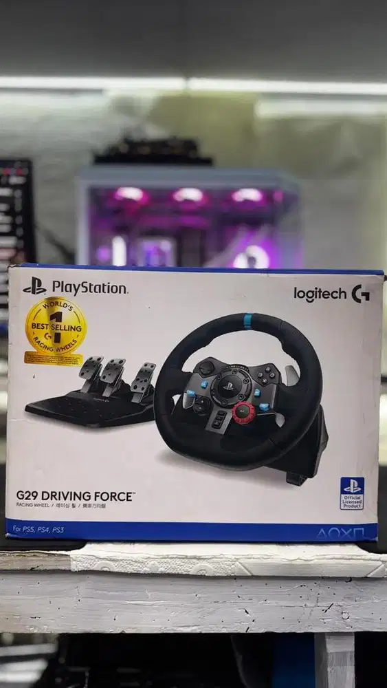 Logitech G29 Baru Gajadi Pake Steer+PadleShift Lengkap box siap pake
