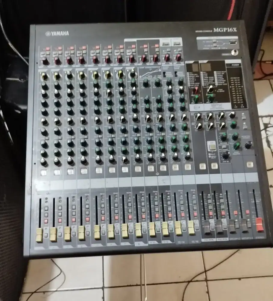 Mixer Yamaha mgp16x original, Made in indonesia