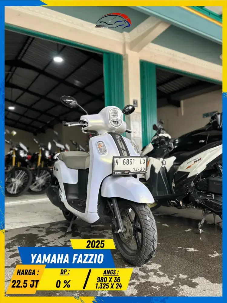 YAMAHA FAZZIO 2025 GASS POLL MASZEEHH HIKMAH MOTOR KEPUH MALANG