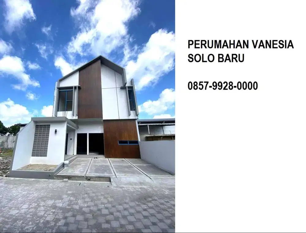 Perumahan Pinggir Jalan raya Solo Baru. Barate RS IINDRIATI