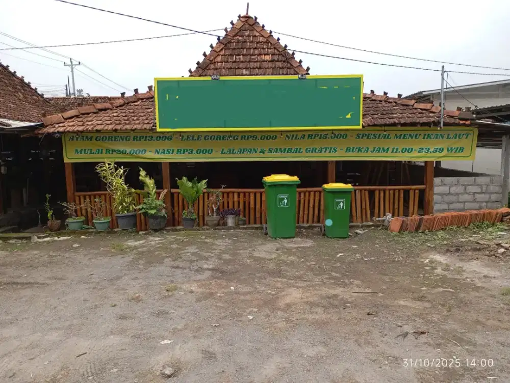 JARANG ADA! Oper kontrak ruang usaha sudah renov pinggir jalan raya!