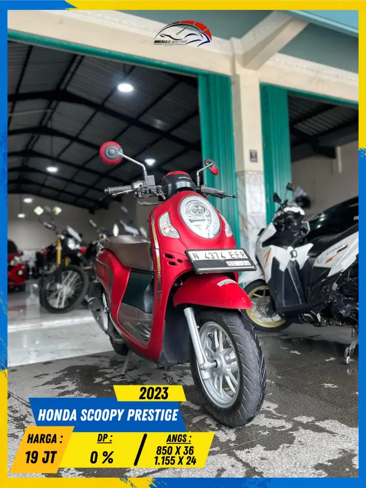 HONDA SCOOPY STYLISH 2023 NEGO SAMPE DEAL HIKMAH MOTOR KEPUH MALANG