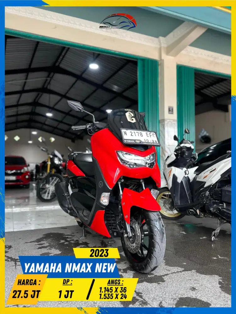 YAMAHA NMAX NEW 2023 BARANG WOKEE LURR HIKMAH MOTOR KEPUH MALANG