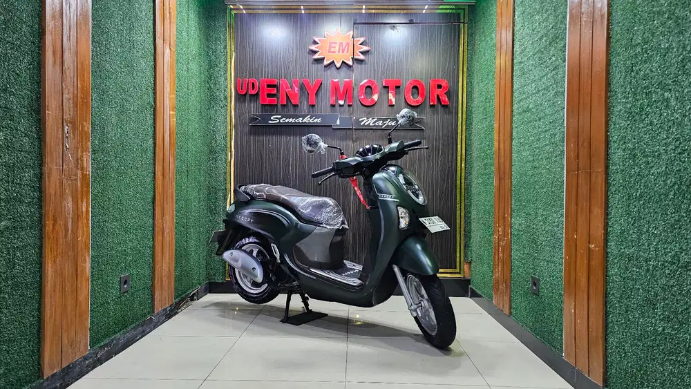 ENY MOTOR - GERCEPIN! HONDA NEW SCOOPY PRESTIGE 2025 - GREEN MATTE