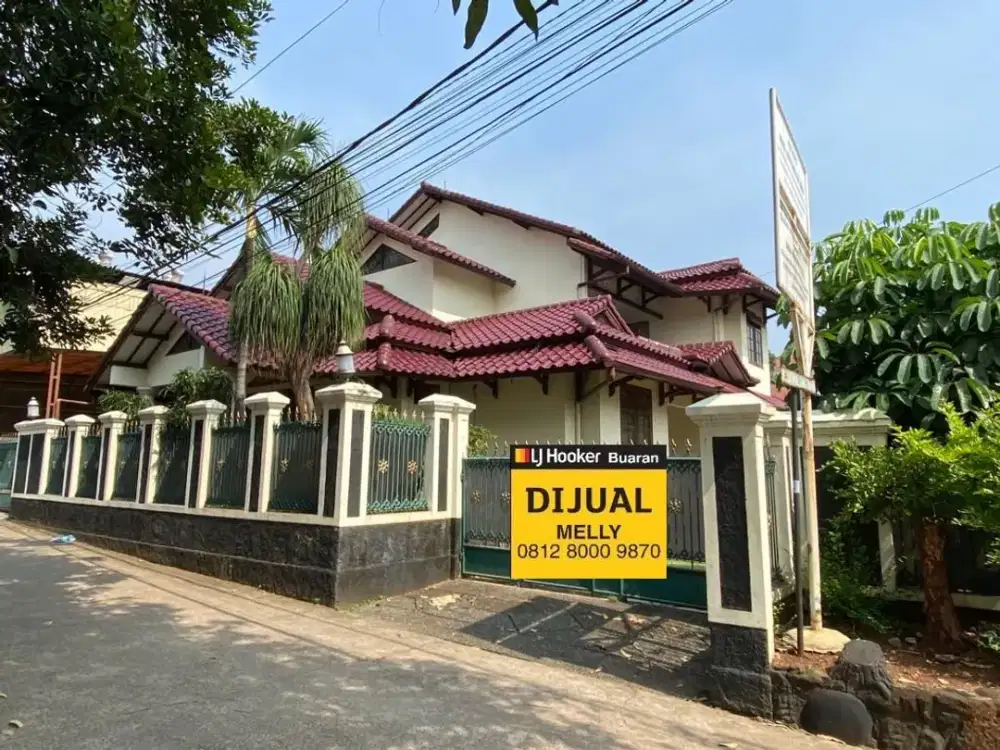 Rumah Asri dan Halaman Luas Jati Cempaka Pondok Gede Bekasi