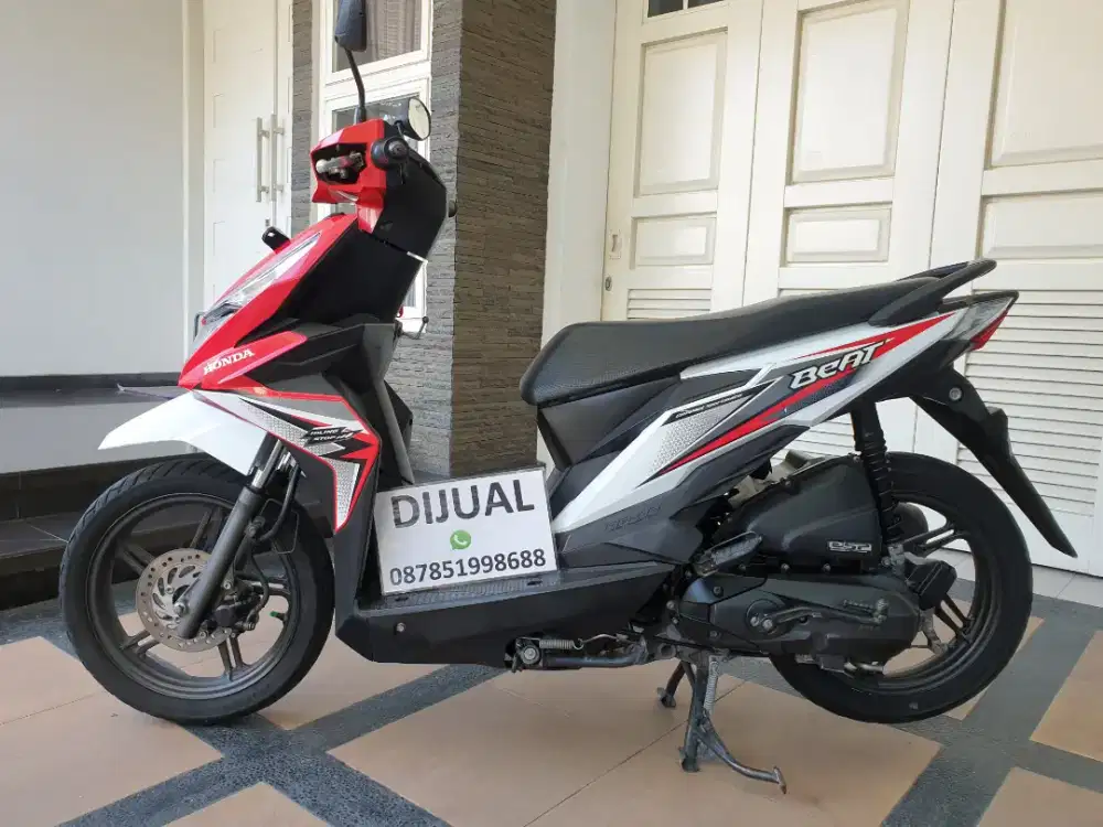 Km11rb Honda BEAT ECO ISS TerTinggi(L)PAJAK BARU GRES SiapPakeBUKTIKAN