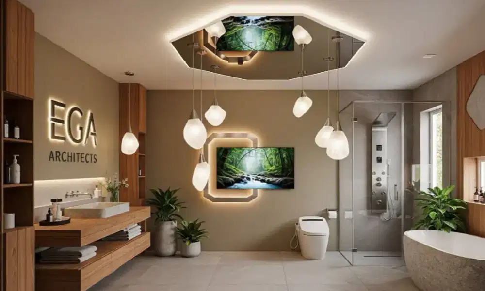 Interior rumah jasa arsitek modern Pluit