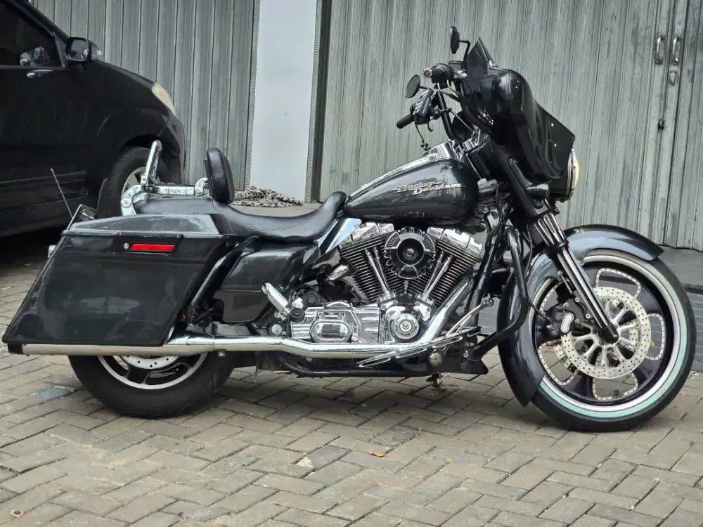 Moge Harley Davidson Street Glide th 2006 FP Mabua Last Carbu Siap Gas