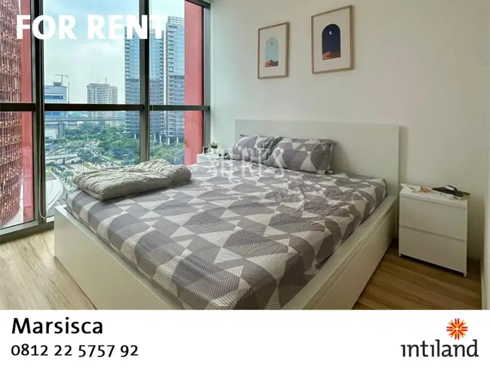 For RENT SQ Res Apartment - Fully Furnished - 1BR + Study - BRAND NEW