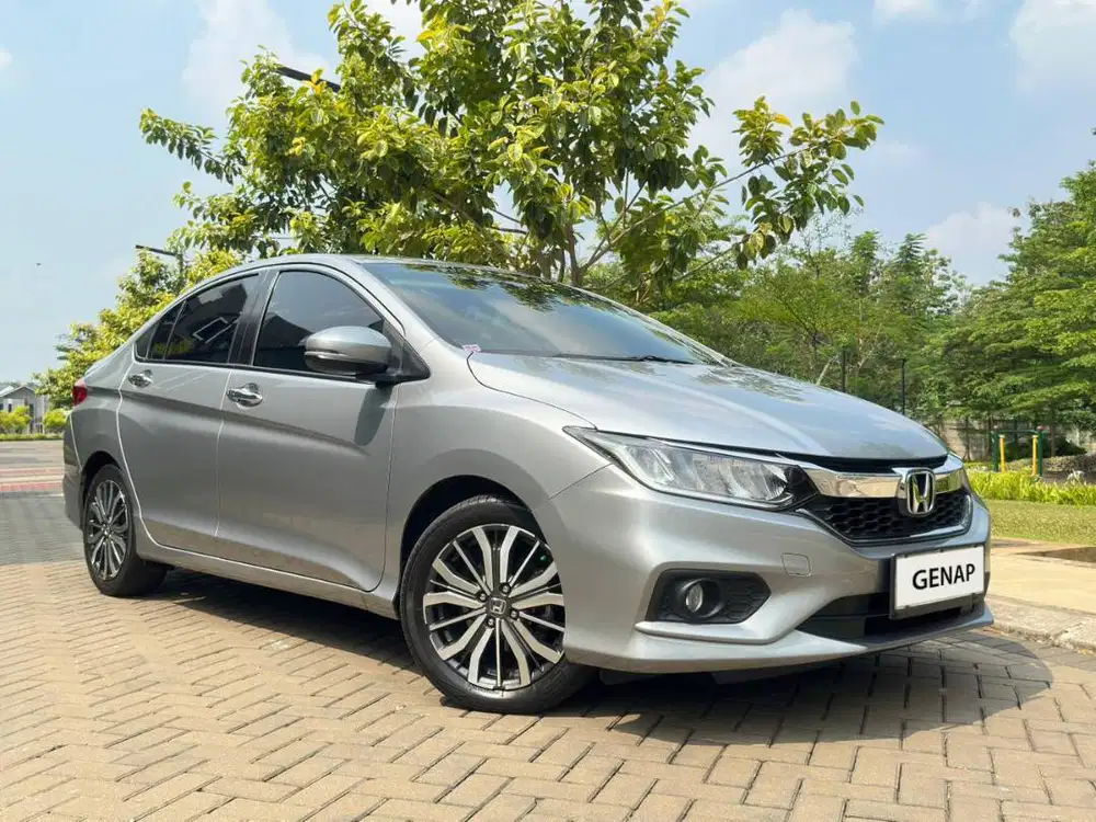 Honda City E 1.5 CVT, AT 2017-2018 Silver