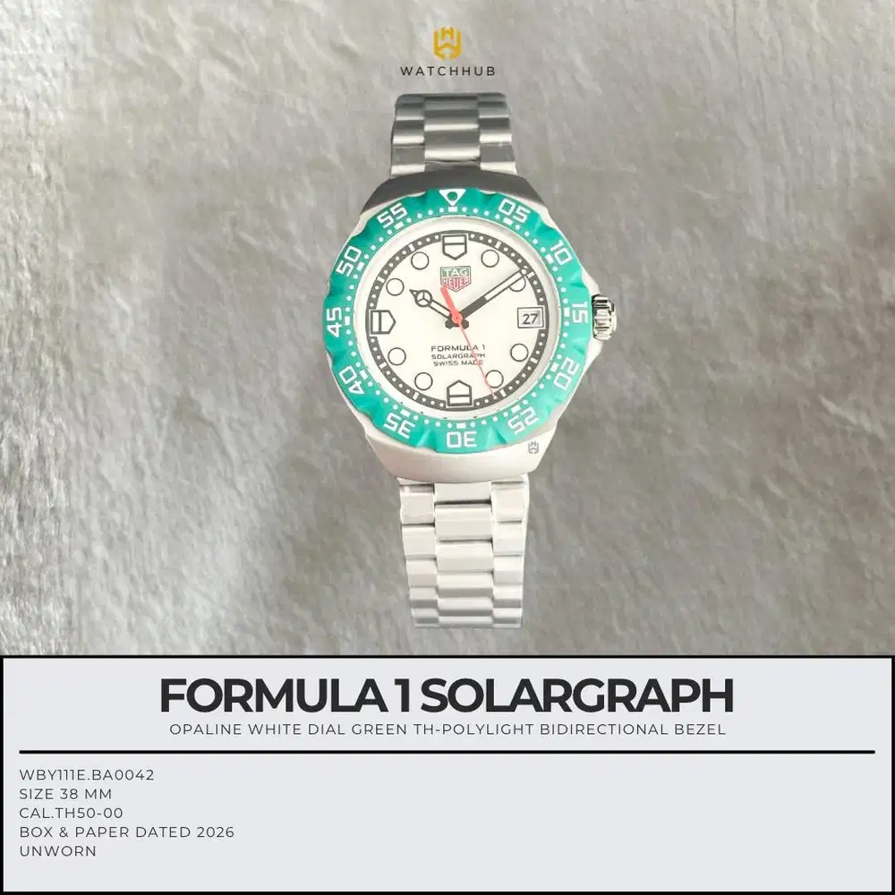 TAG HEUER Formula 1 Solargraph Green WBY111E.BA0042