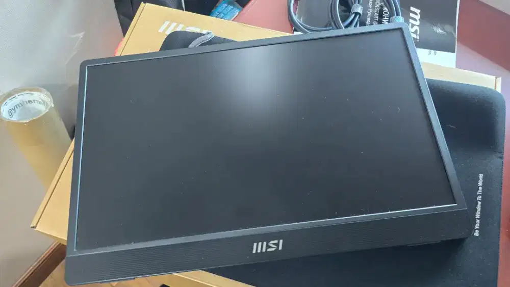 Monitor MSI LED Portable IPS PRO MP161
E2 - Full HD 16 Inch Second