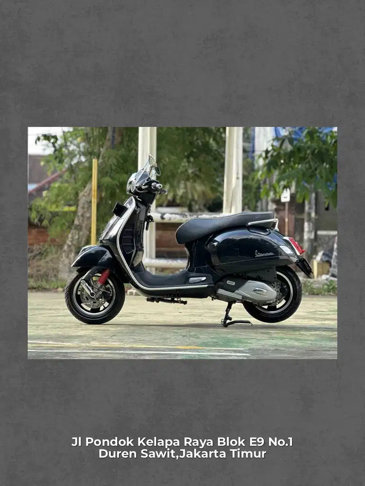 PIAGGIO VESPA GTS 150 IGET 4V ABS LED TH 2020 BLACK VULCANO Perfect Co