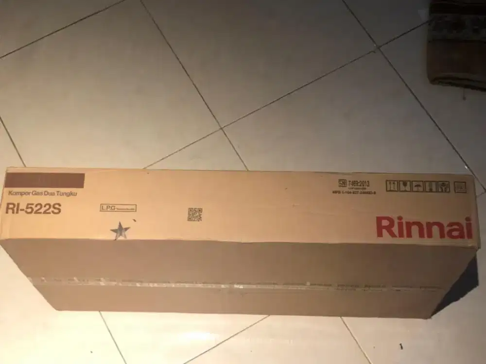 Kompor Gas Rinnai 2 tungku RI 522 S