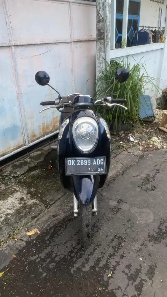 Jual Scoopy biru dongker 2016