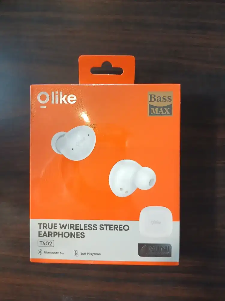 OLIKE T402 Tws Mini Earphone With Eartips Bass Max Bluetooth 6.0