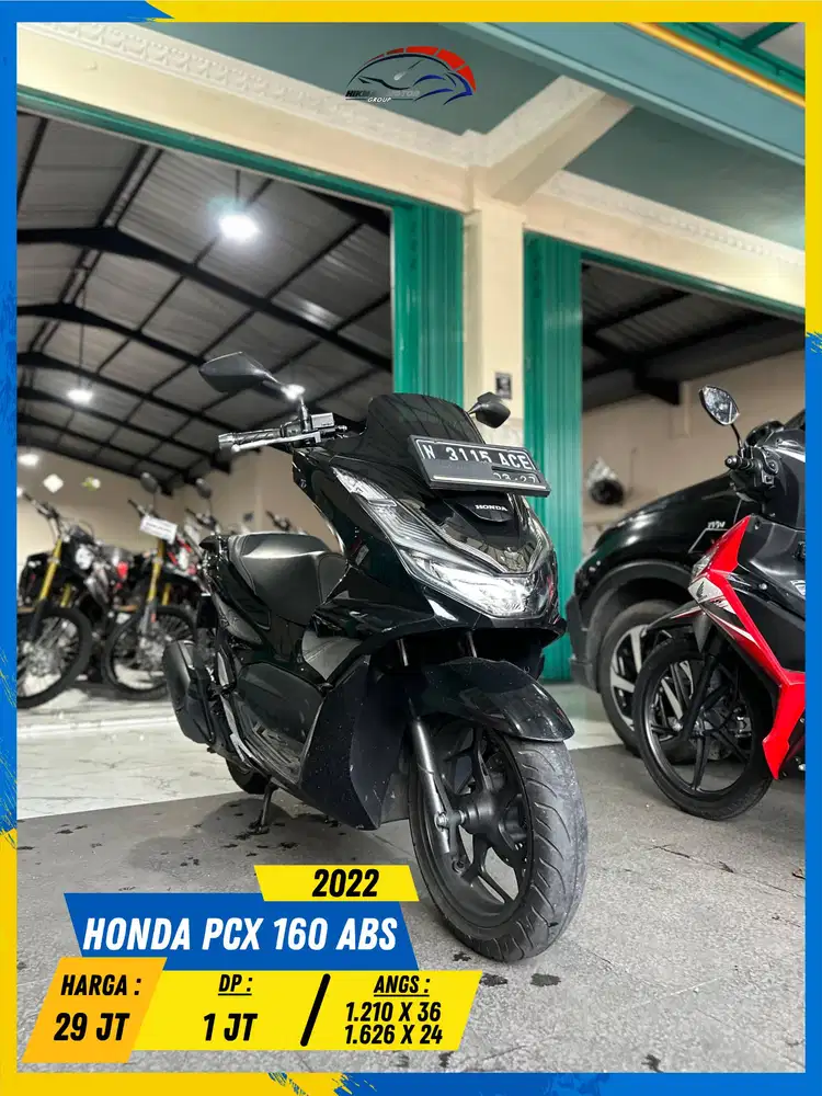 HONDA PCX 160 ABS 2022 LIKE NEW MASZEHH HIKMAH MOTOR KEPUH