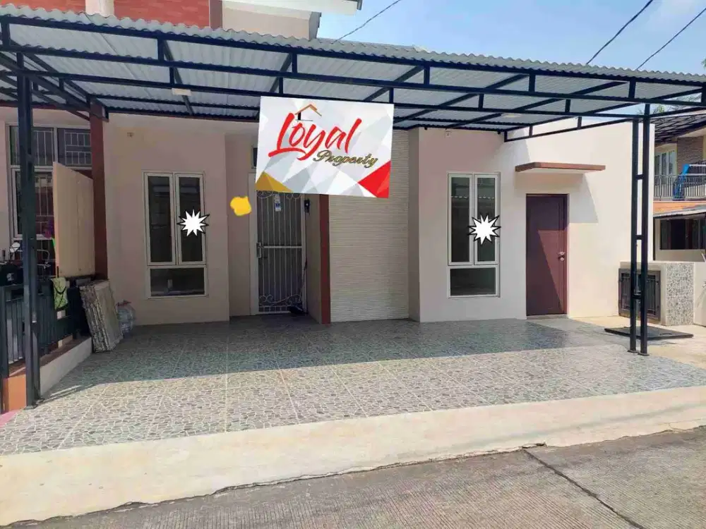 Dijual Rumah Rapi Nyaman Strategis Siap Huni Serpong Garden Cisauk