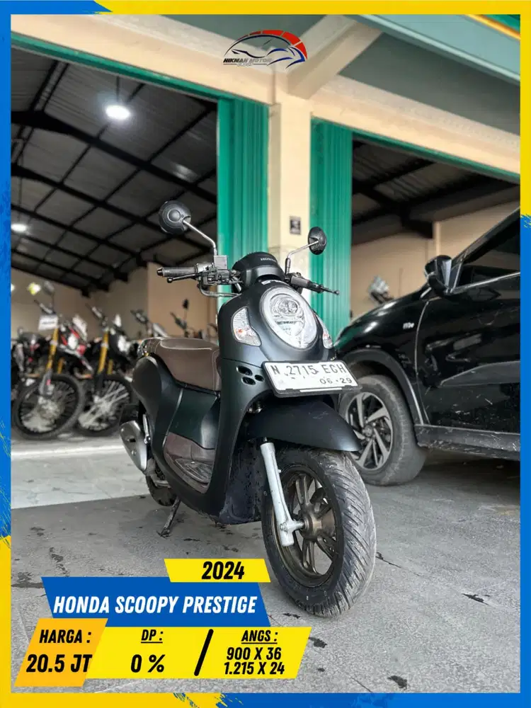 HONDA SCOOPY PRESTIGE 2024 READY BOLOH HIKMAH MOTOR KEPUH MALANG