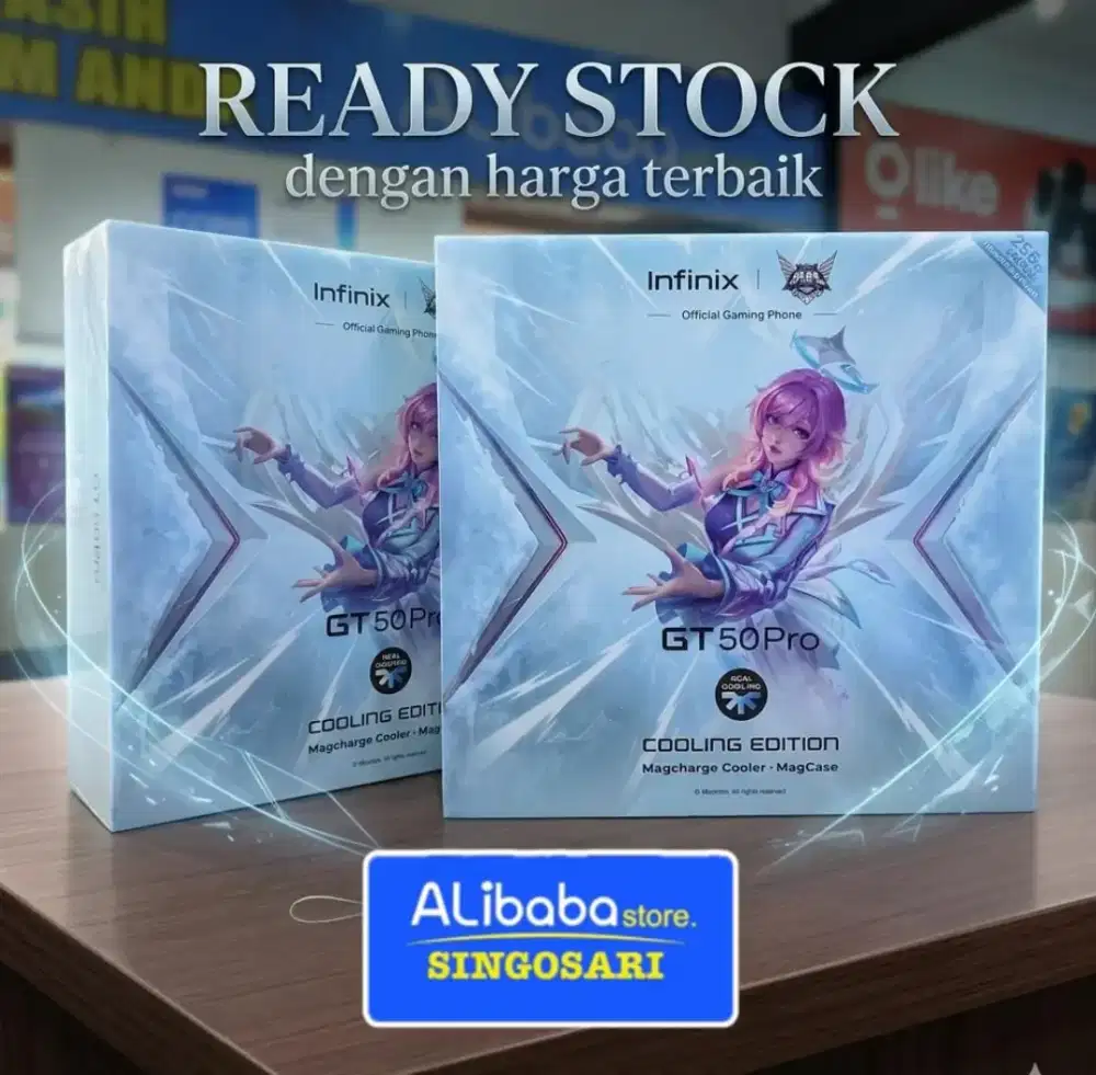 Infinix GT 50 Pro 12+12/256GB, HP Gaming Kenceng + Desain Futuristik!